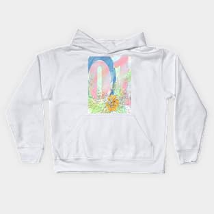 number one Kids Hoodie